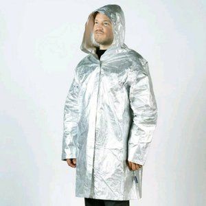 Ikea FREKVENS Raincoat, silver-colour, Limited Ed